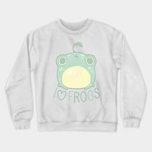 I Love Frogs Crewneck Sweatshirt